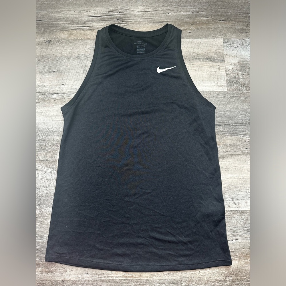 Nike Dri-Fit Tank, Womens, black, Size XS, sport, athletic, workout
